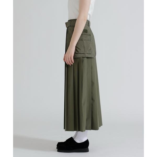 アヴィレックス（AVIREX）/MILITARY POCKET BELT POUCH PLEATED SKIRT_18
