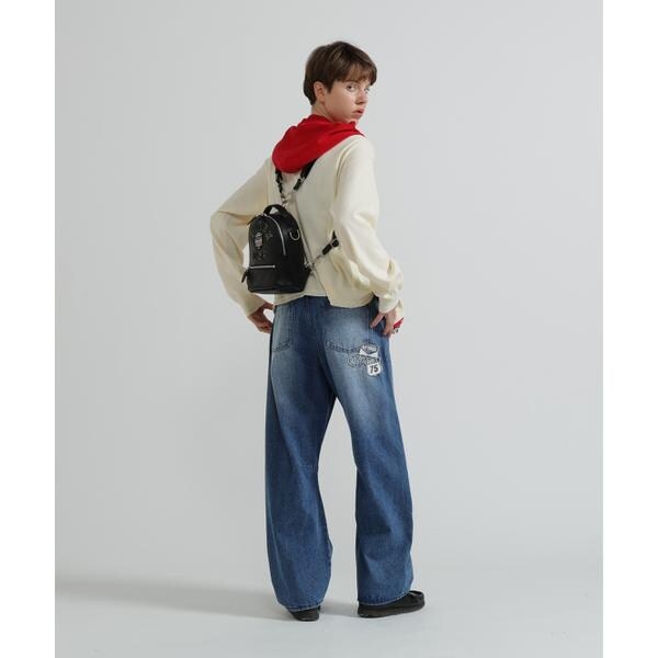 アヴィレックス（AVIREX）/《直営店限定》VARSITY LEATHER MINI BACKPACK／AVX 5653_3