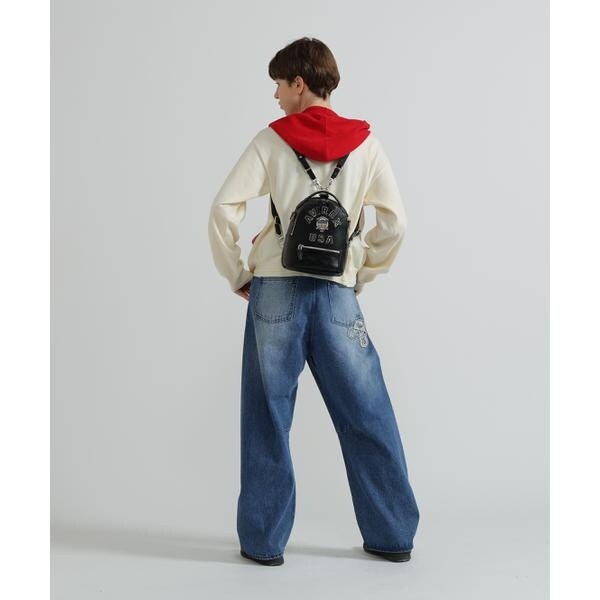 アヴィレックス（AVIREX）/《直営店限定》VARSITY LEATHER MINI BACKPACK／AVX 5653_4