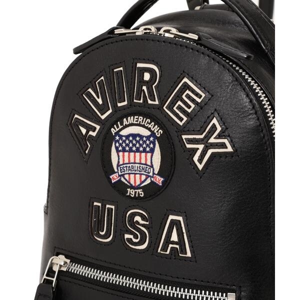 アヴィレックス（AVIREX）/《直営店限定》VARSITY LEATHER MINI BACKPACK／AVX 5653_13