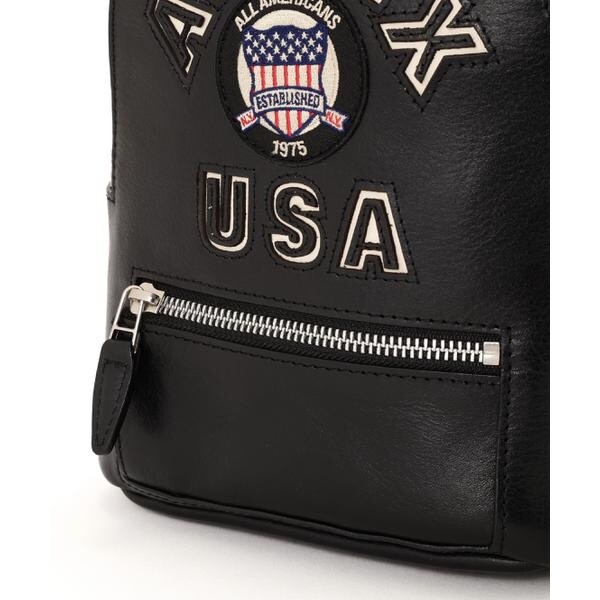 アヴィレックス（AVIREX）/《直営店限定》VARSITY LEATHER MINI BACKPACK／AVX 5653_14