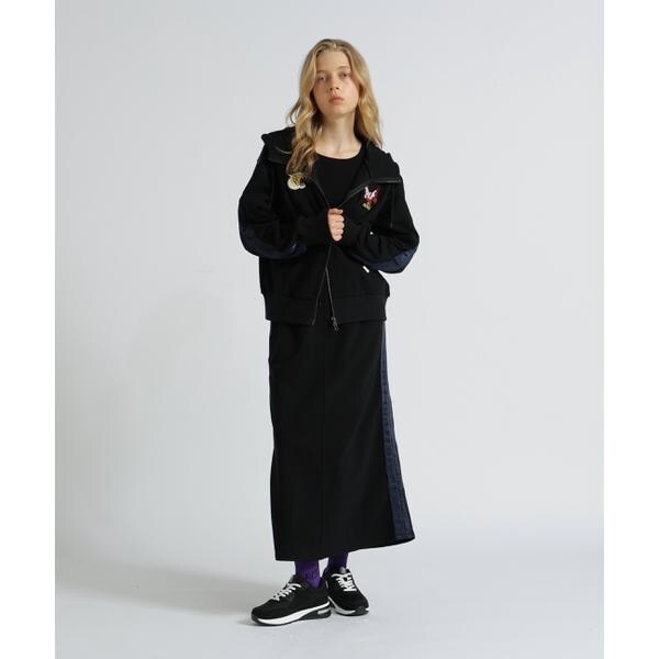 アヴィレックス（AVIREX）/《SOUVENIR COLLECTION》WOMAN／SATIN SKA COMBI PARKA