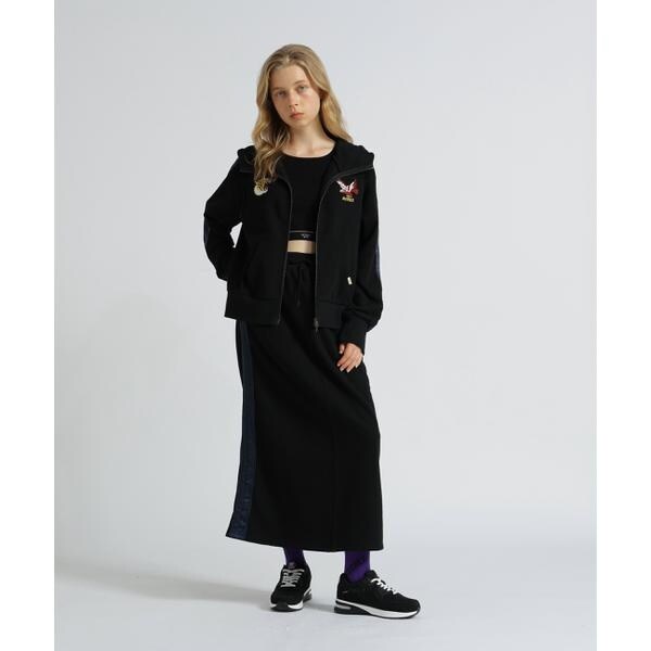 アヴィレックス（AVIREX）/《SOUVENIR COLLECTION》WOMAN／SATIN SKA COMBI PARKA