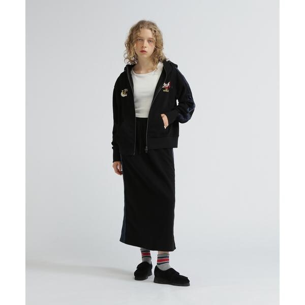 アヴィレックス（AVIREX）/《SOUVENIR COLLECTION》WOMAN／SATIN SKA COMBI PARKA