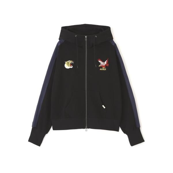アヴィレックス（AVIREX）/《SOUVENIR COLLECTION》WOMAN／SATIN SKA COMBI PARKA