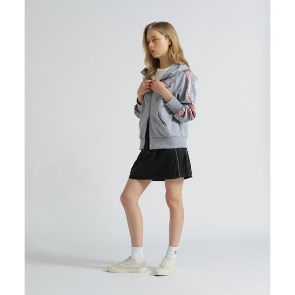 アヴィレックス（AVIREX）/《SOUVENIR COLLECTION》WOMAN／SATIN SKA COMBI PARKA