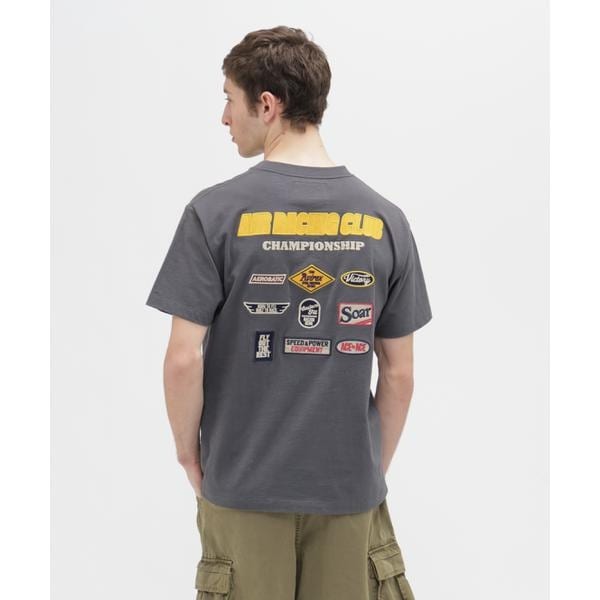 アヴィレックス（AVIREX）/《A．A．R．C》PATCH SLUB T−SHIRT