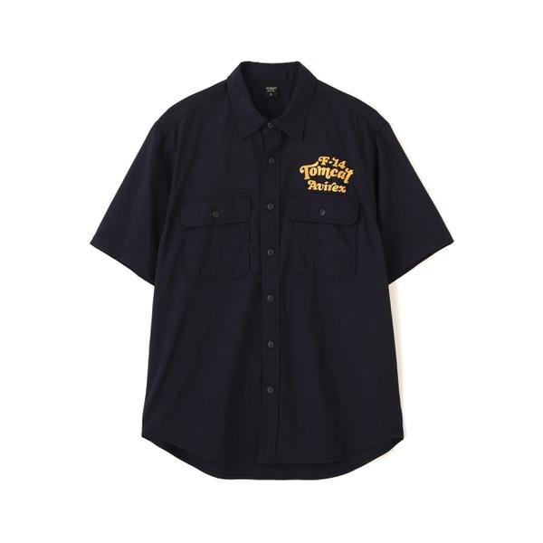 アヴィレックス（AVIREX）/《WEB&DEPOT限定》S／S TOM CAT SILHOUETTE SHIRT_7