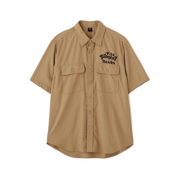 アヴィレックス（AVIREX）/《WEB&DEPOT限定》S／S TOM CAT SILHOUETTE SHIRT_13