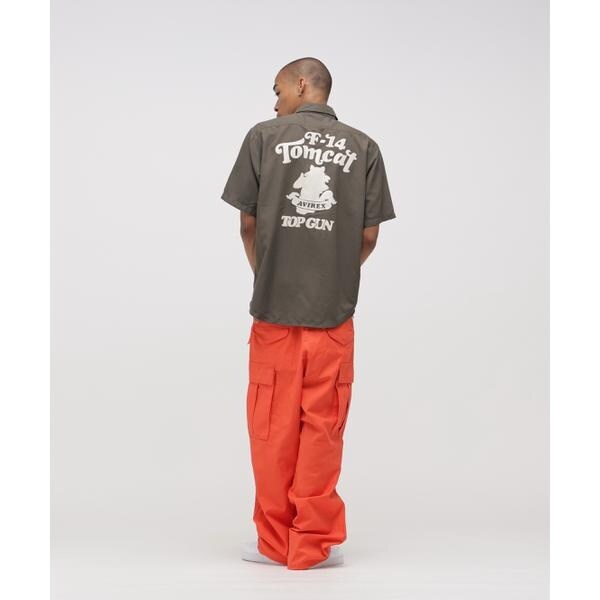 アヴィレックス（AVIREX）/《WEB&DEPOT限定》S／S TOM CAT SILHOUETTE SHIRT_16
