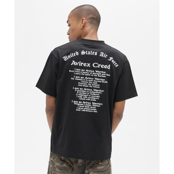 アヴィレックス（AVIREX）/PRINT T−SHIRT ”Avirex Creed”