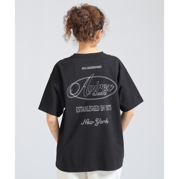アヴィレックス（AVIREX）/《WOMAN》STITCH EMBROIDERY LOGO T−SHIRT 6,675円