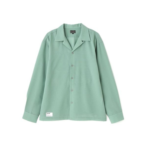 ショット（Schott）/SLUB CHIFFON L／S SHIRT／スラブシフォン シャツ