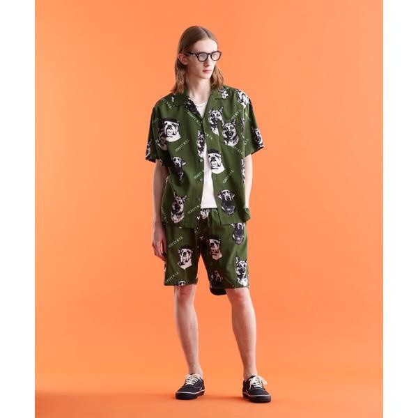 ショット（Schott）/HAWAIIAN SHORTS”DOG”／ハワイアンショーツ”ドッグ