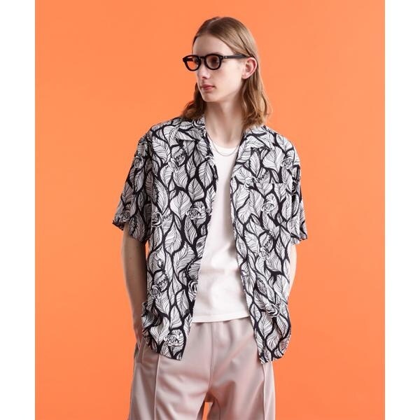 ショット（Schott）/HAWAIIAN SHIRT”ROSE”／ハワイアンシャツ”ローズ