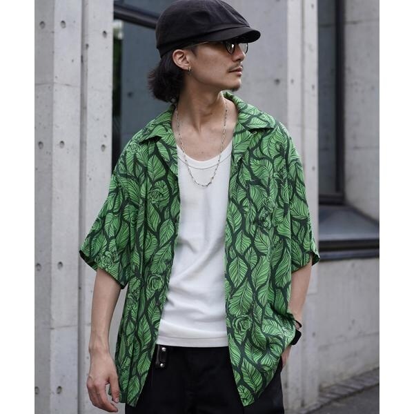 ショット（Schott）/HAWAIIAN SHIRT”ROSE”／ハワイアンシャツ”ローズ