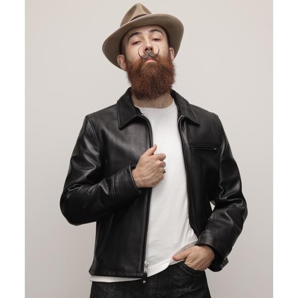 ショット（Schott）/103US TRUCKER JACKET／レザートラッカー ジャケット