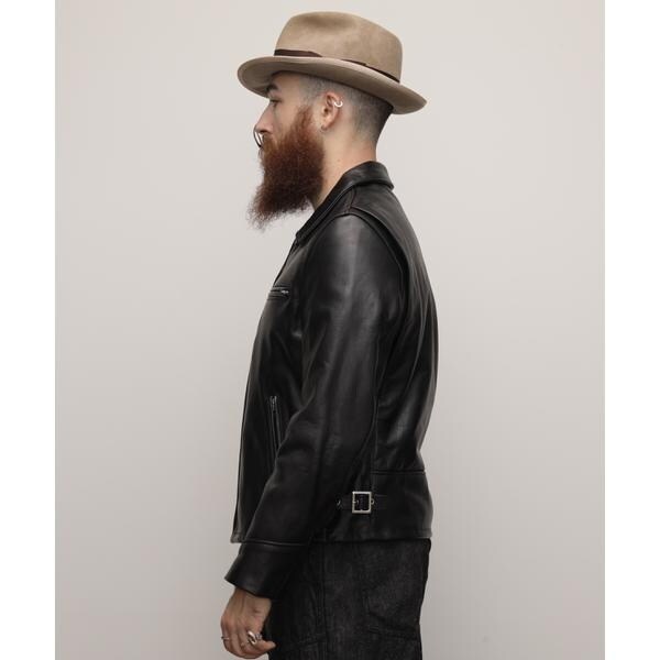 ショット（Schott）/103US TRUCKER JACKET／レザートラッカー ジャケット