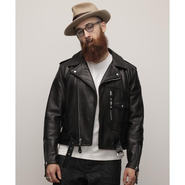 楽天市場】Schott COW NEW NAKED D-POCKET RIDERS 528US No.782