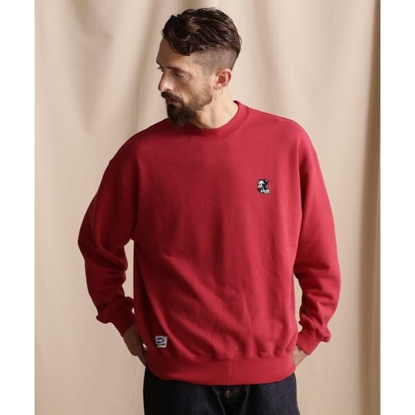 ショット（Schott）/WEB LIMITED／SMALL BULL CREW SWEAT／スモール ブルドッグ クルースウ