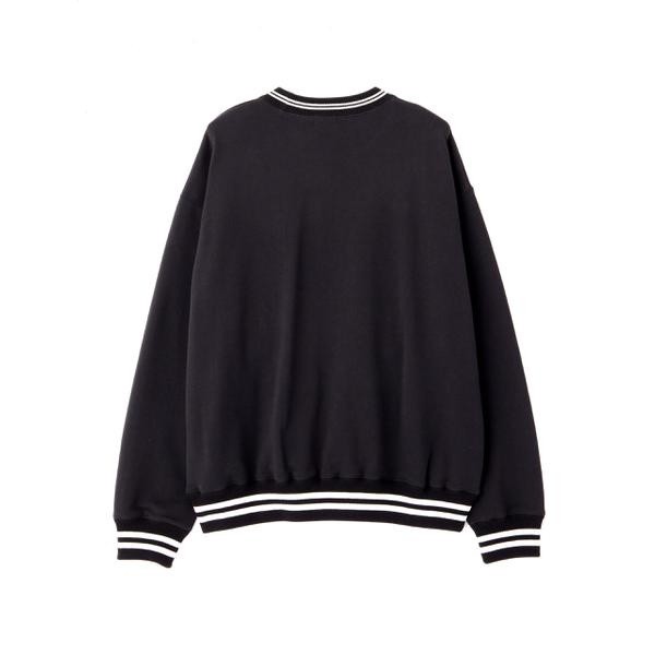 NEW】ショット（Schott）/WEB LIMITED／LINE RIB CREW SWEAT