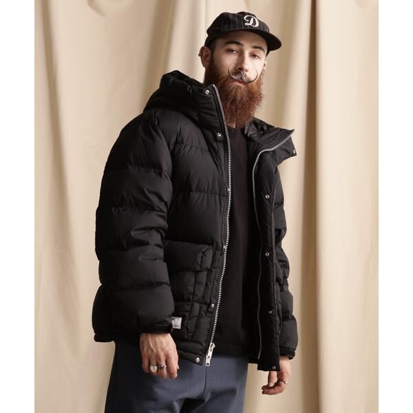 ショット（Schott）/TOP TIRE HOODED DOWN JACKET／トップティア フードダウンジャケット