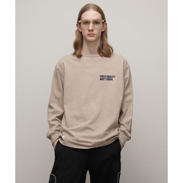 ショット（Schott）/直営限定／LS T−SHIRT FINEST QUALITY EMB／刺繍ロングTシャツ ファイネスの通販は