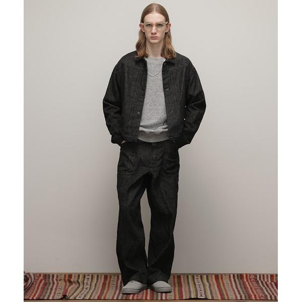 ショット（Schott）/DENIM LEATHER COMBI G−JACKET ”BULKY”／デニム レザーコンビ Gジ