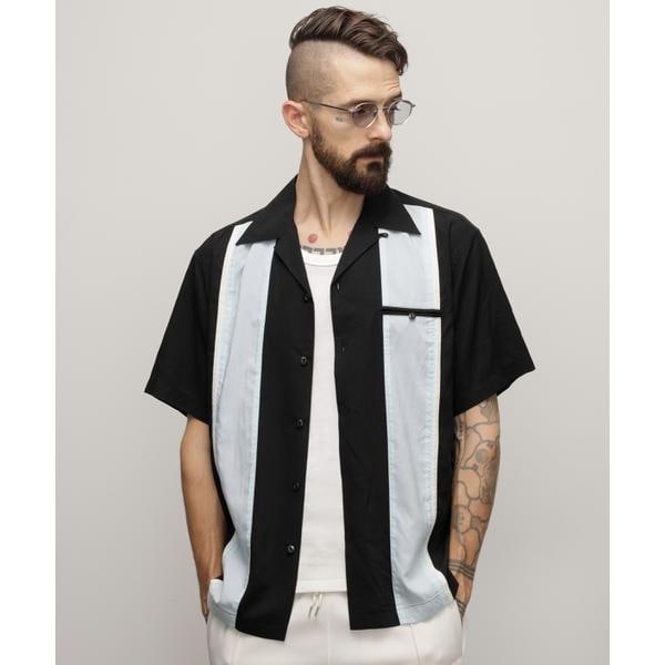 ショット（Schott）/LYOCELL SHIRT ”50’s 2TONE”／リヨセルシャツ ”50’s 2トーン”