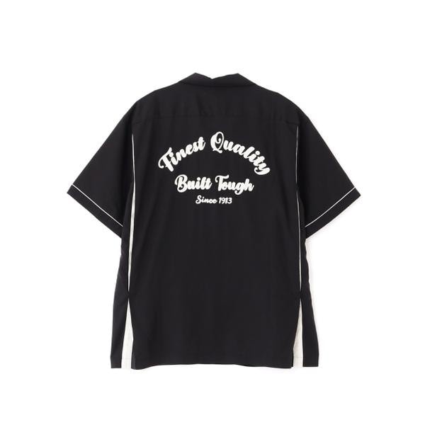 Schott BOWLING SHIRT ショット ボーリングシャツ　刺繍　美品 Schott N.Y.C ショット 半袖 ボーリングシャツ LEATHER JACKET