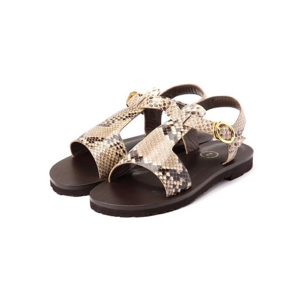 ショット（Schott）/LA POCHE／ラポッシュ／LOTUS PYTHON／ロータスパイソン サンダル