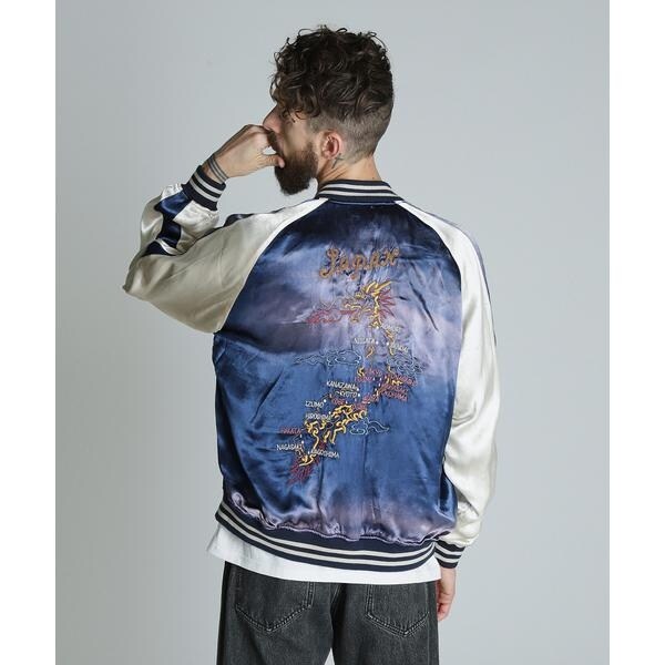 ショット（Schott）/RAYON SUKA ASING JACKET／レーヨン エイジング