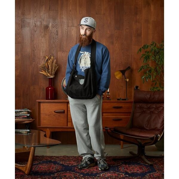 ショット（Schott）/COLOR FLOCKY GOAT CREW SWEAT／カラー
