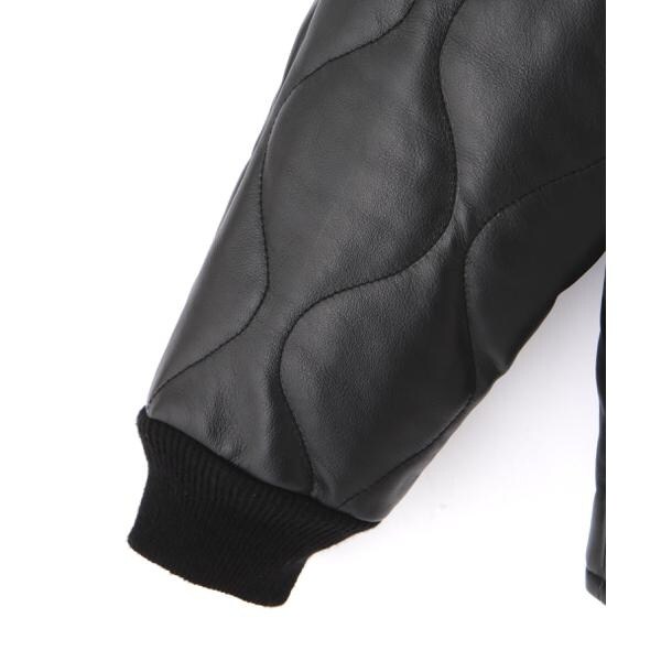 ショット（Schott）/QUILTED LINNER SHORT LEATHER／キルティング