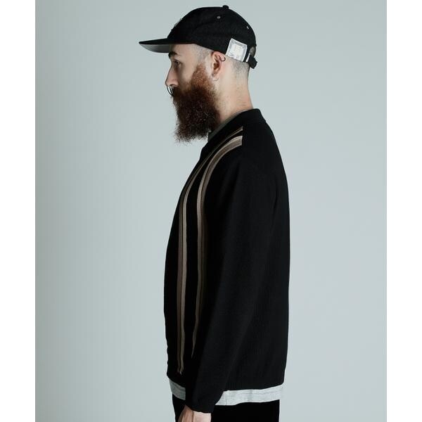 ショット（Schott）/LS ZIP KNIT CARDIGAN／LS ジップ ニットカーディガン