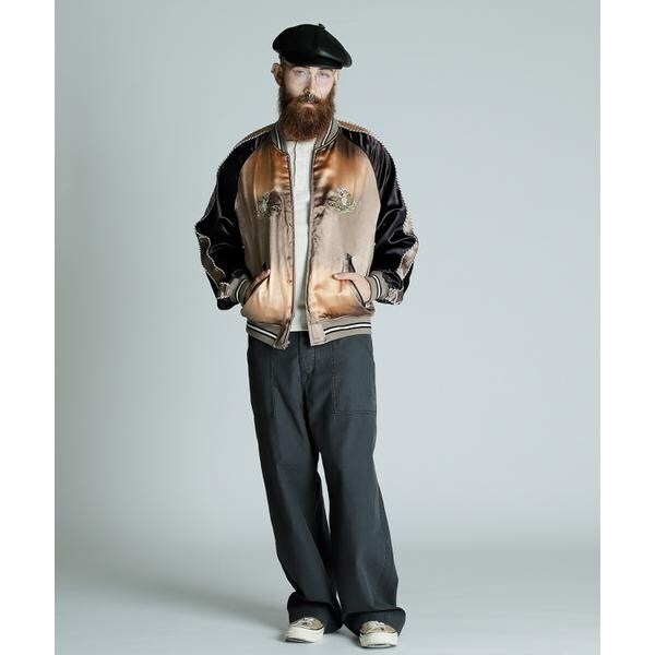 ショット（Schott）/RAYON SUKA ASING JACKET／レーヨン スカ