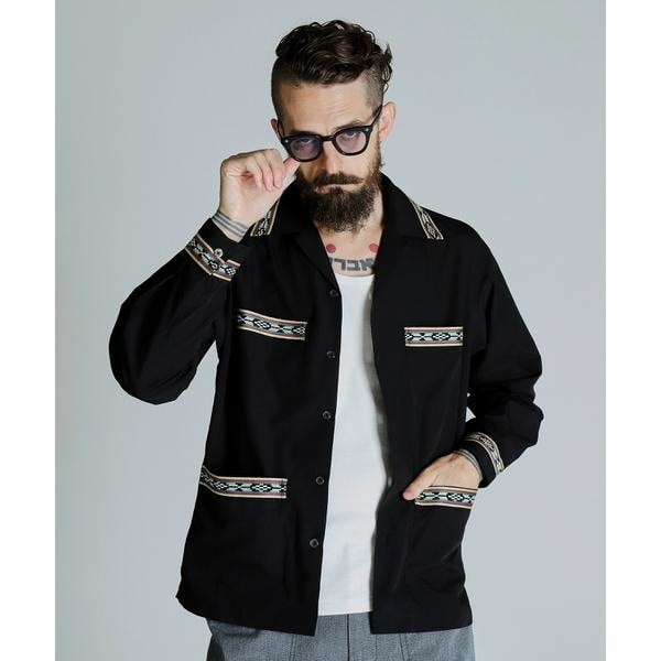 ショット（Schott）/TC CUBA LS SHIRT／TCキューバ LSシャツ