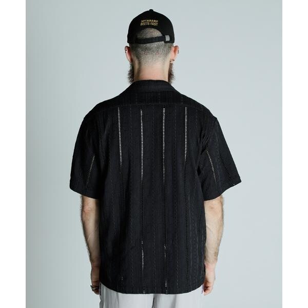 ショット（Schott）/CR SHIRT EMBROIDERY／コットン レーヨン