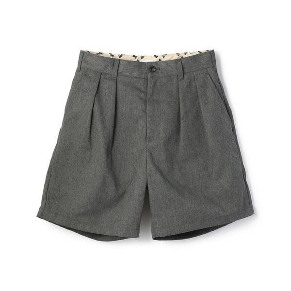 ショット（Schott）/DOUBLE PLEATED T／C SHORTS／ダブルプリーツ T／C ショーツ