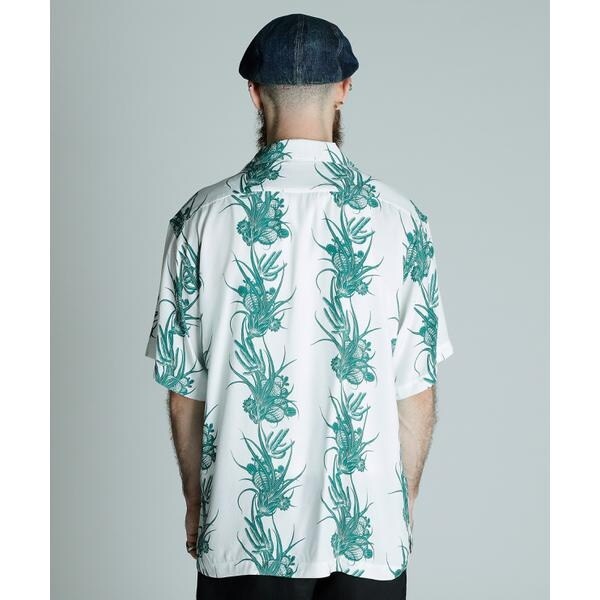 ショット（Schott）/RAYON SHIRT CACTUS／レーヨンシャツ カクタスの