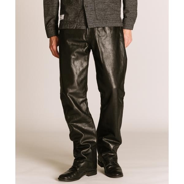ショット（Schott）/LOT．025 LEATHER PANTS／レザーパンツの