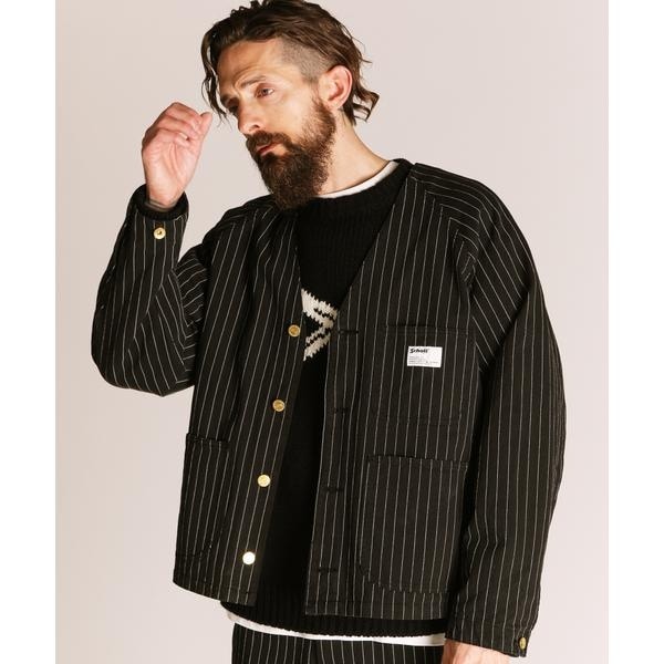 ショット（Schott）/STRIPE ENGINEER JACKET／ストライプ エンジニア ジャケット
