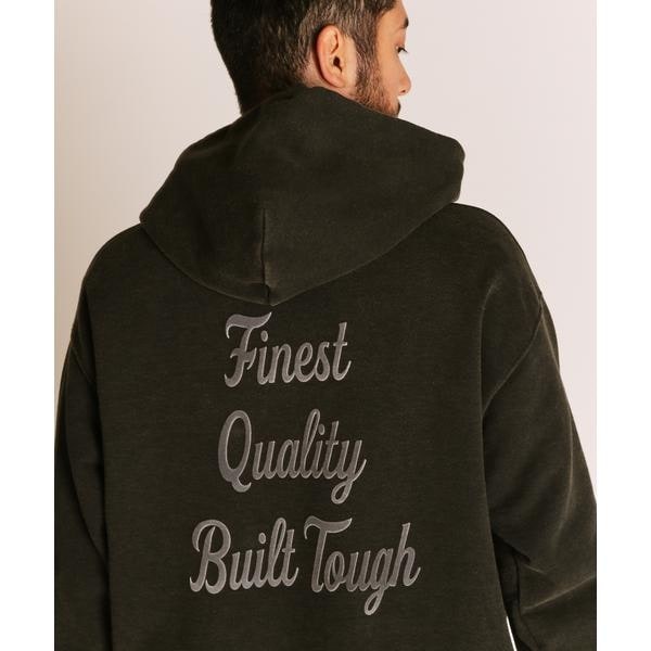 ショット（Schott）/FLOCKY BULLDOG HOODED SWEAT／フロッキーブル パーカー