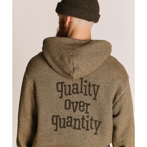 ショット（Schott）/SALT AND PEPPER HOODED SWEAT／ソルト アンド ペッパー パーカー