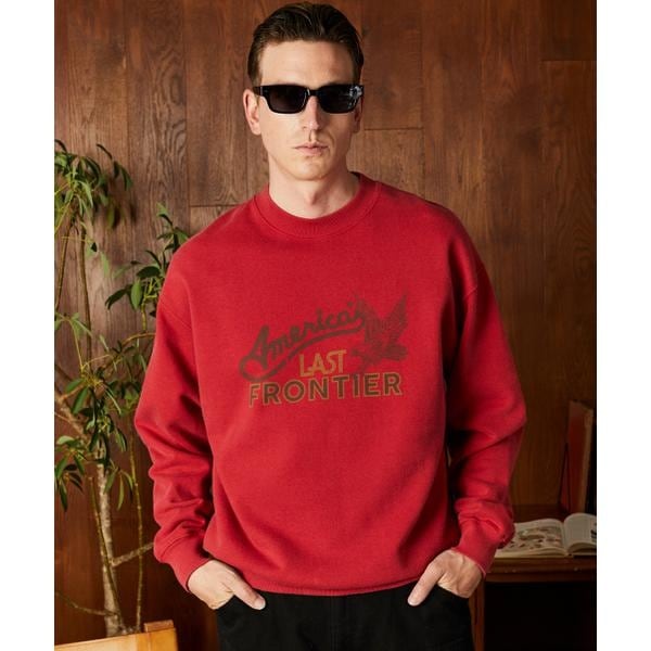 ショット（Schott）/FADE AMERICA’S LAST FRONTIER CREW SWEAT／スウェット