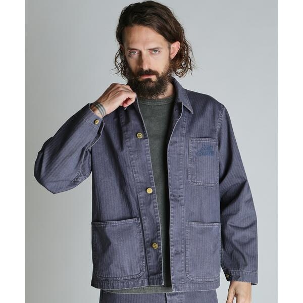 ショット（Schott）/HERRINGBONE COVERALL／ヘリンボーン カバーオール