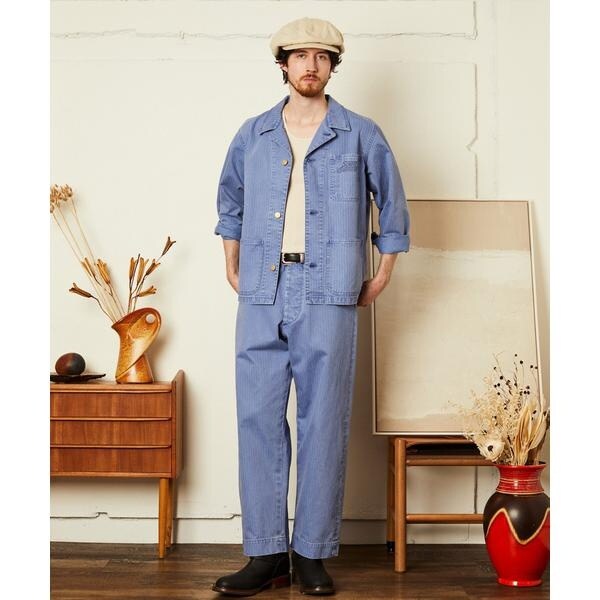 ショット（Schott）/HERRINGBONE COVERALL／ヘリンボーン カバーオール