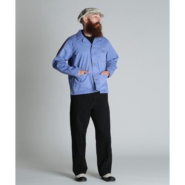 ショット（Schott）/HERRINGBONE COVERALL／ヘリンボーン カバーオール