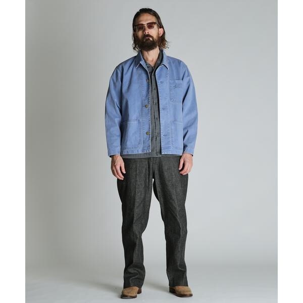 ショット（Schott）/HERRINGBONE COVERALL／ヘリンボーン カバーオール