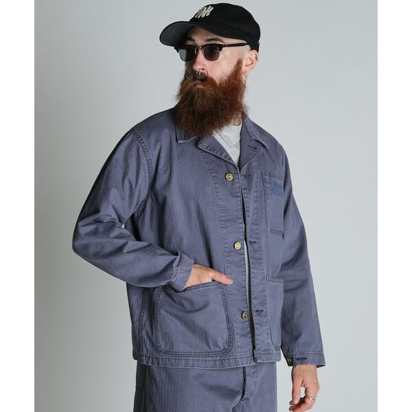 ショット（Schott）/HERRINGBONE COVERALL／ヘリンボーン カバーオール